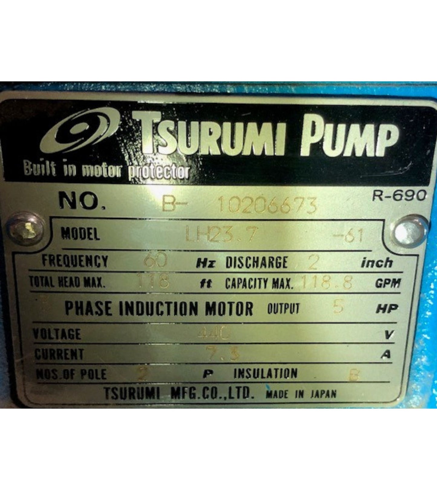 LH23.7-60-460V-STD