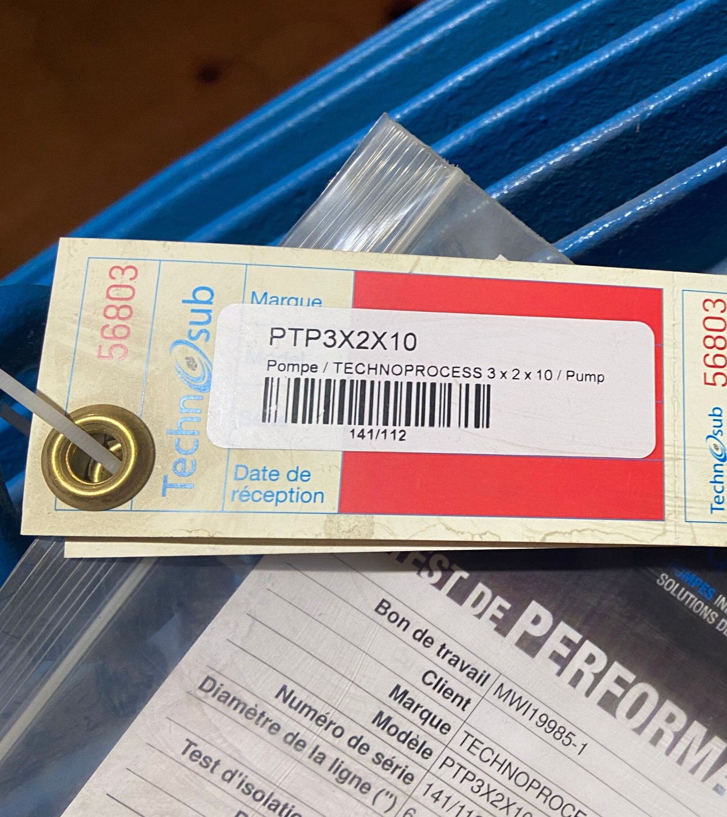 ME060HP575/CFLANGE & PTP3X2X10 (Technoprocess w/ electric motor)